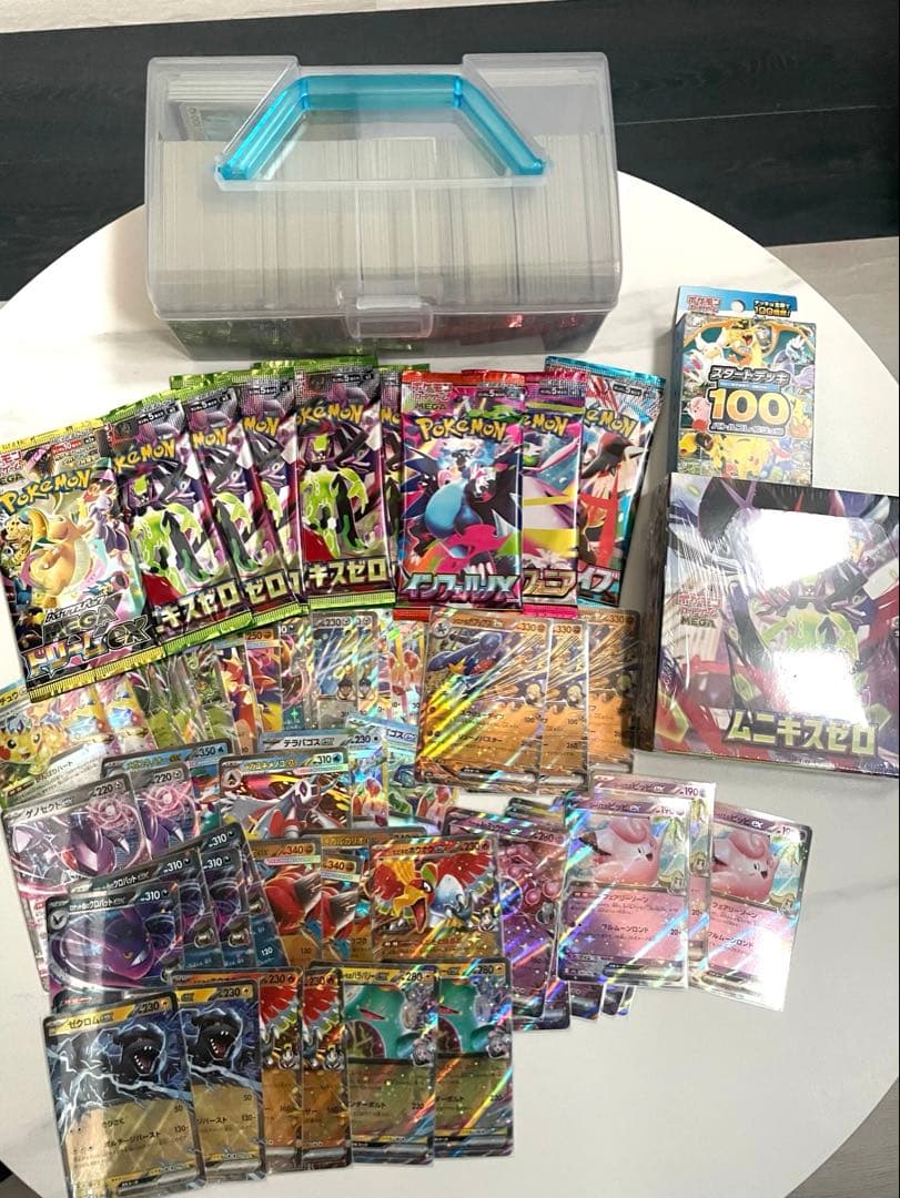 ポケモンカードまとめ売り ムニキスゼロシュリンク付き スタートデッキ100未開封