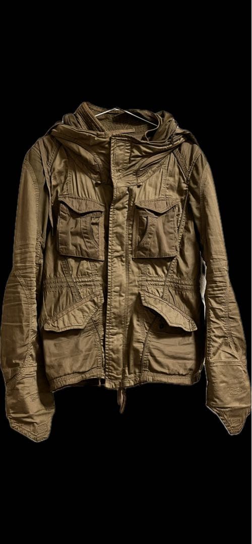 00s GOA bono ボノジャケット M65 ダブルジップ マウンテンパーカ