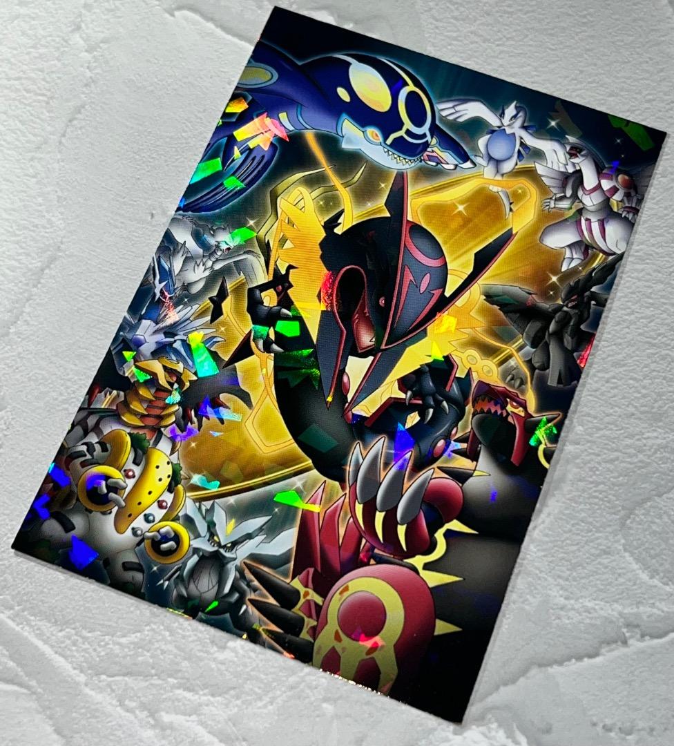 エンスカイ ポケモン キラ ブロマイド ガム メガレックウザ ゲンシカイオーガ