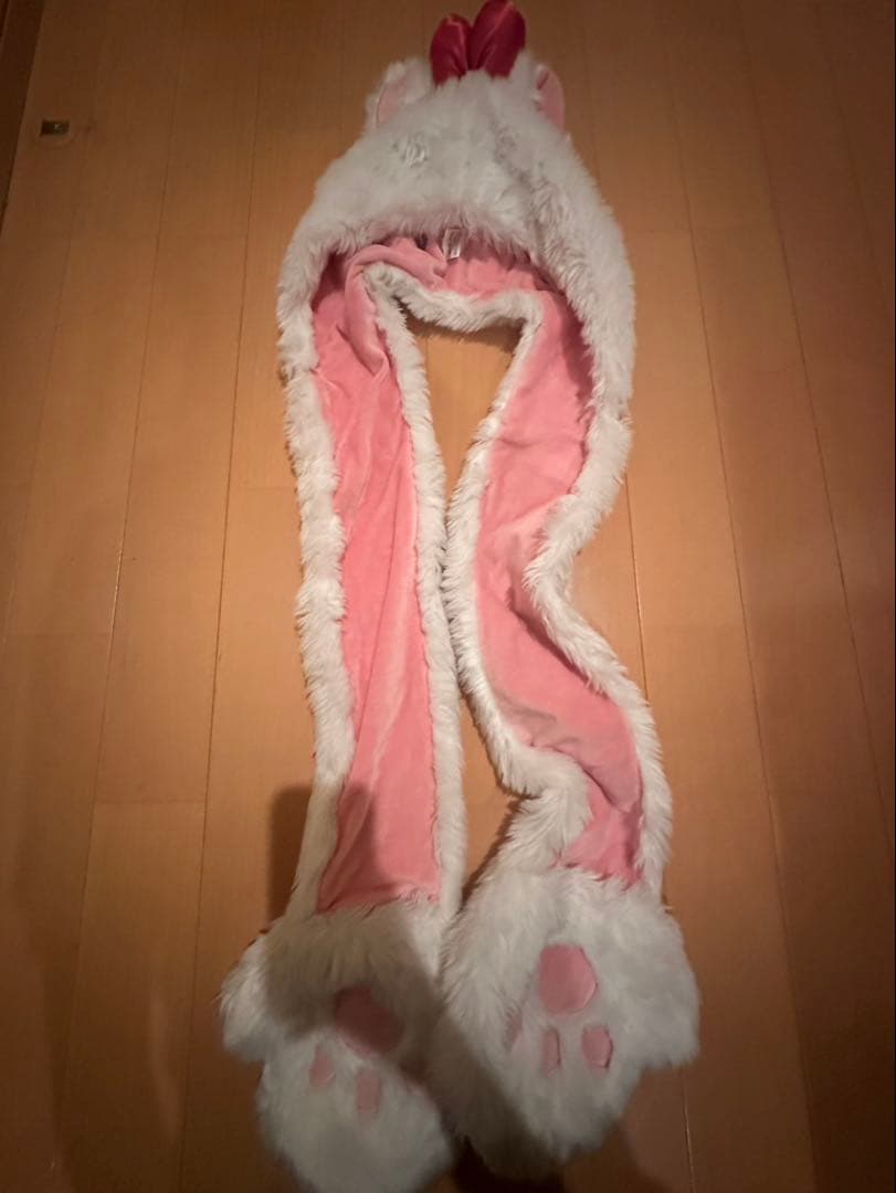 マリーちゃんマフラー付きファンキャップ