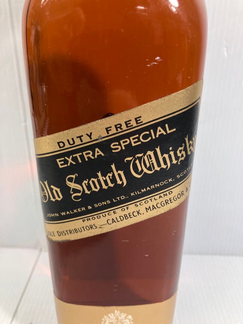 【未開栓】特級ジョニーウォーカー　ブラックラベル　エクストラスペシャル金キャップ