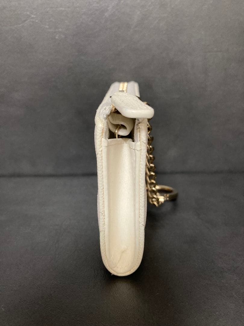 CHANEL シャネル　キャビア ケース キーリング　31番台