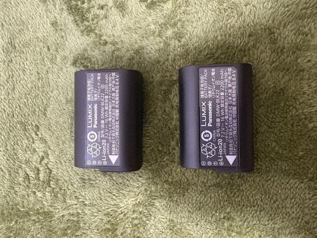 バッテリー2個　レンズ付　LUMIX DC-GH6 G VARIO 14-140