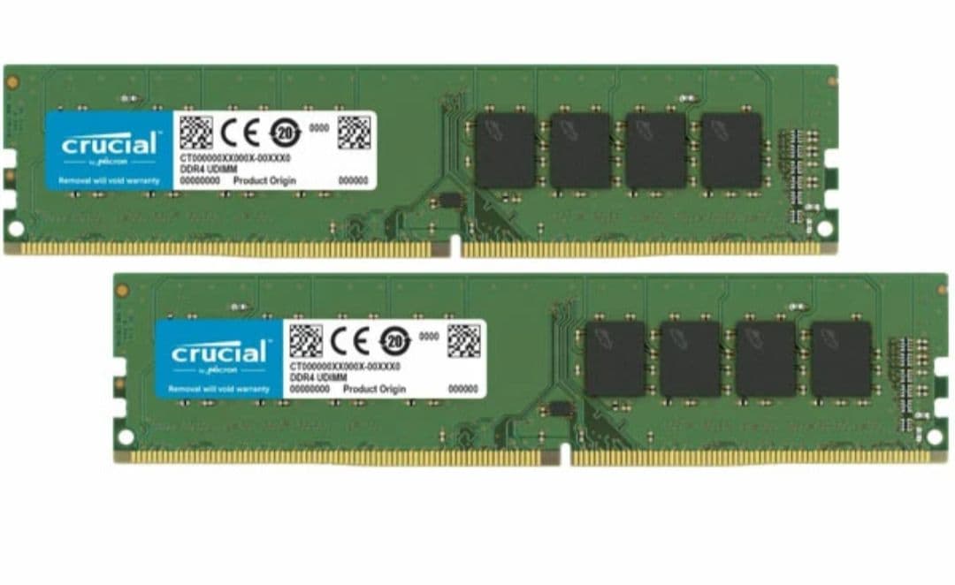 Crucial DDR4 デスクトップメモリ