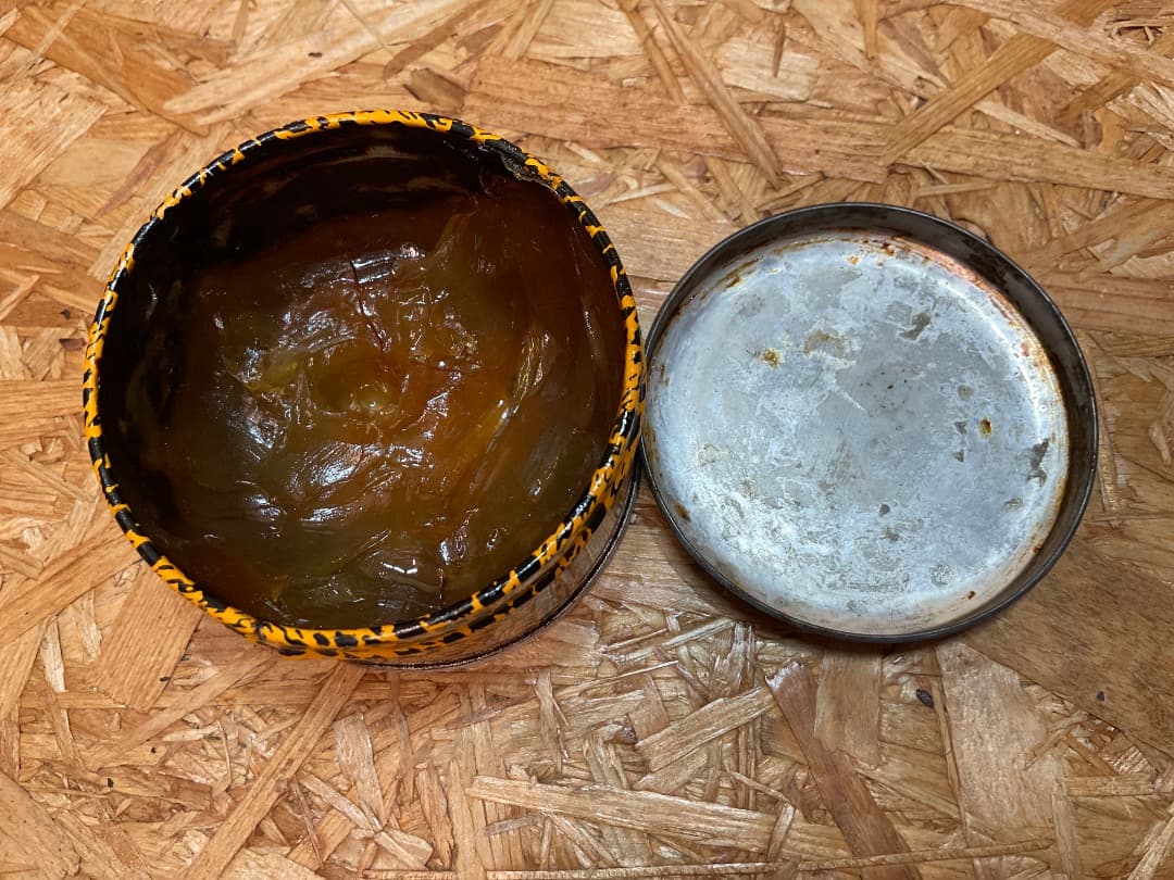 希少 CREAM SODA 当時物 グリース缶 パメード 中身入り