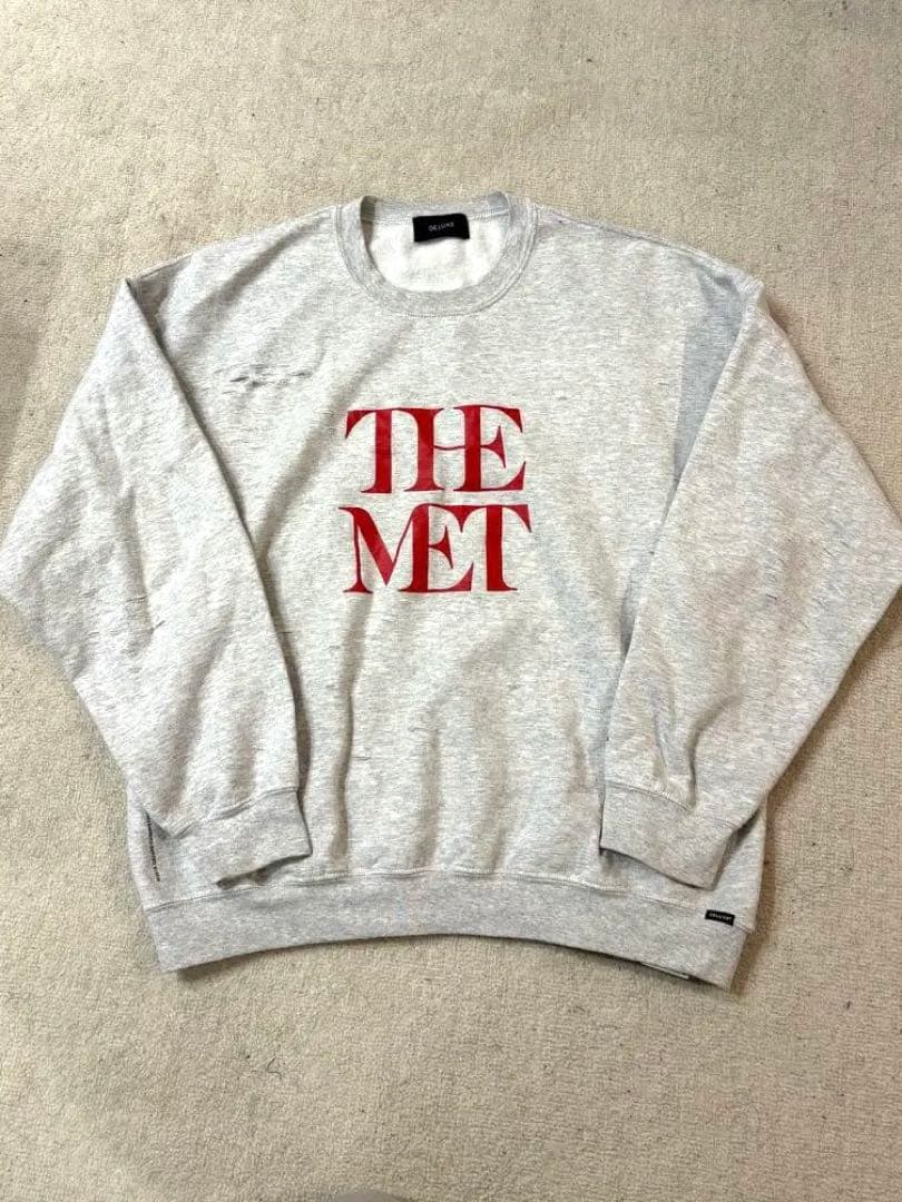 THE MET × DELUXE CREW Medium GRAY