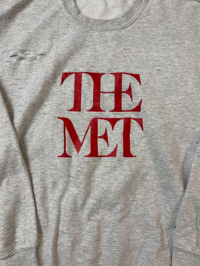 THE MET × DELUXE CREW Medium GRAY