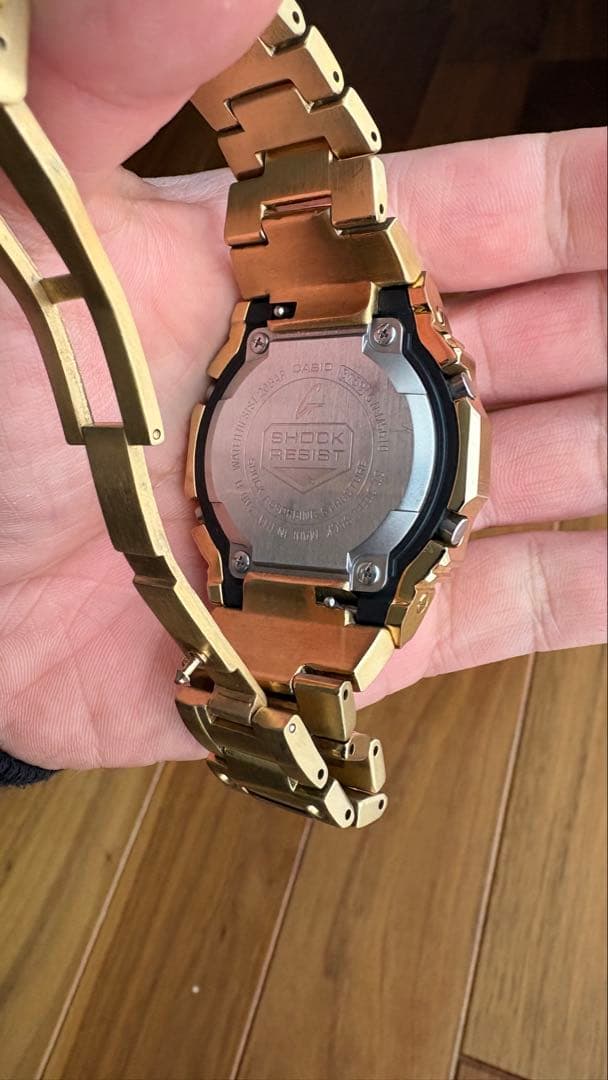 G-SHOCK ゴールドカスタム