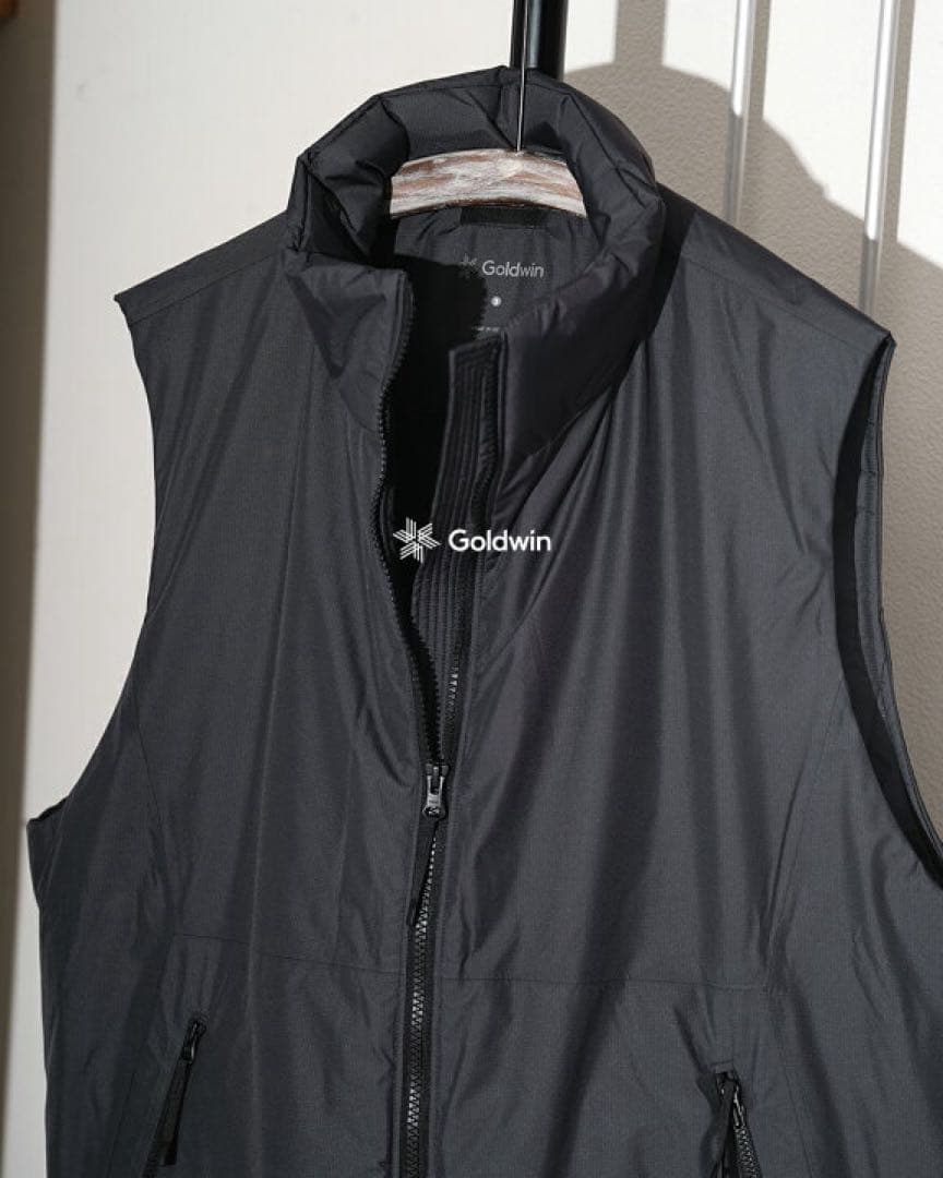 【タグ有】Goldwin WINDSTOPPER Puffy Mil Vest