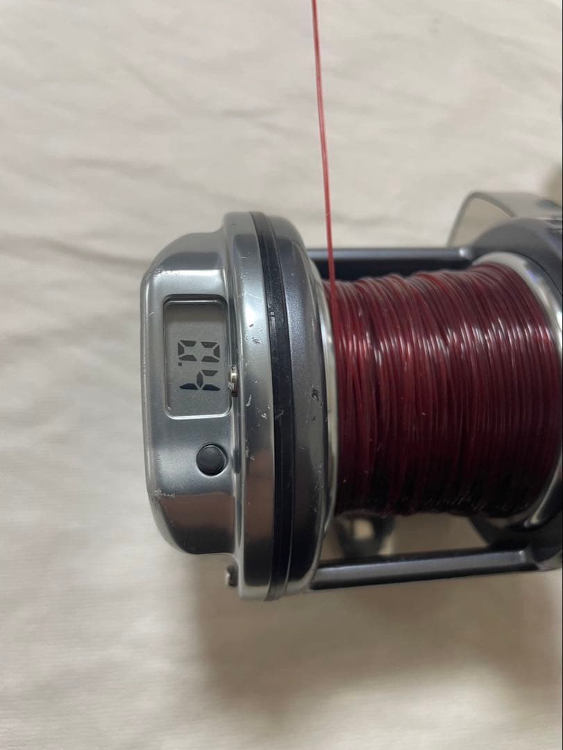 底物シマノスピードマスター石鯛3000T カイコン22号ライン付き