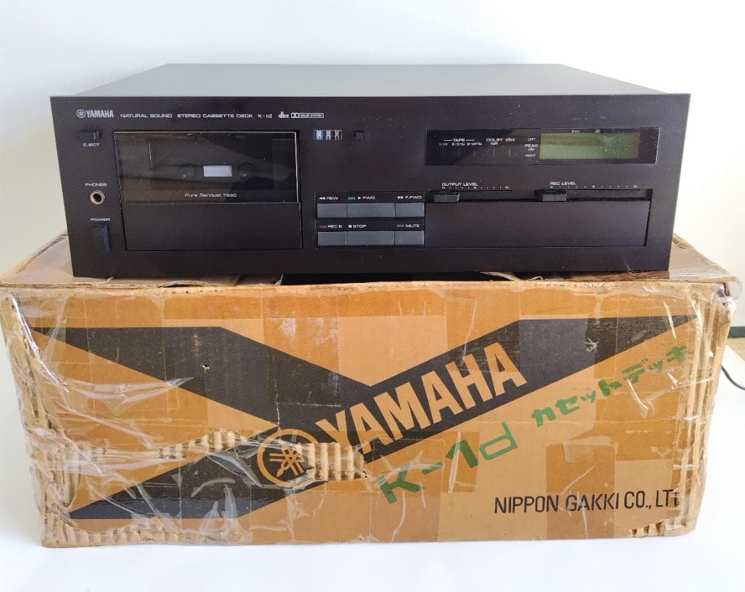 【ジャンク品】YAMAHA ステレオカセットデッキ　K-1d