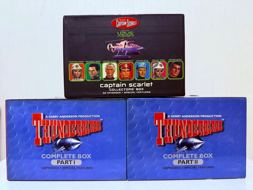 サンダーバード コンプリート/キャプテンスカーレット コレクターズ DVDBOX