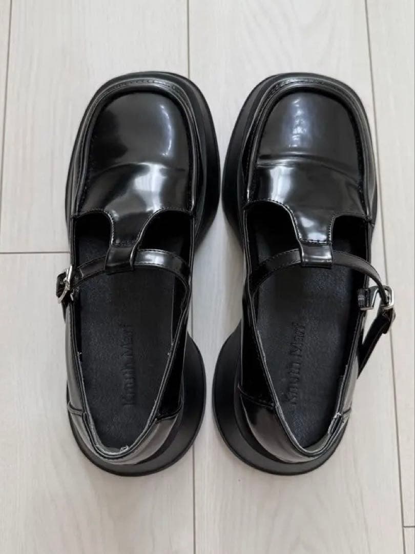 Knuth Marf platform loafers ブラック 24cm