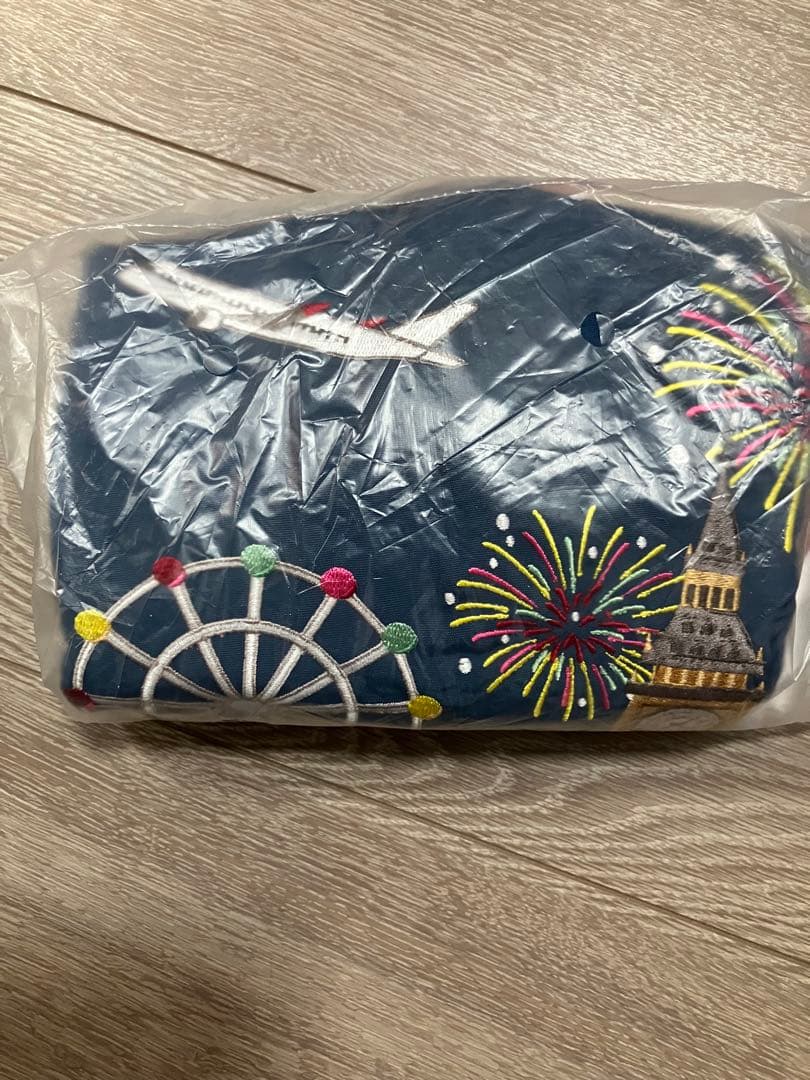 一時的にお値引きしました ボールチェーン　エコバッグ　JＡL限定