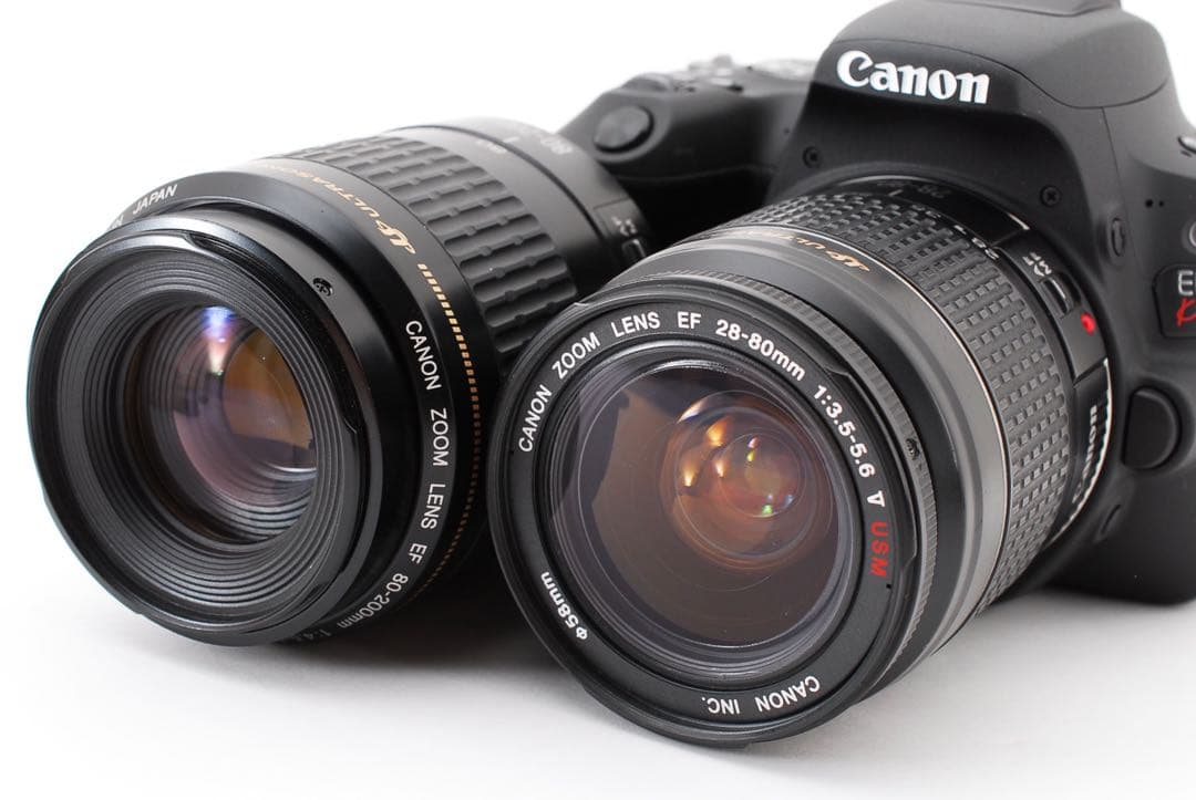 キャノンcanon kiss x9標準&望遠ダブルレンズセット