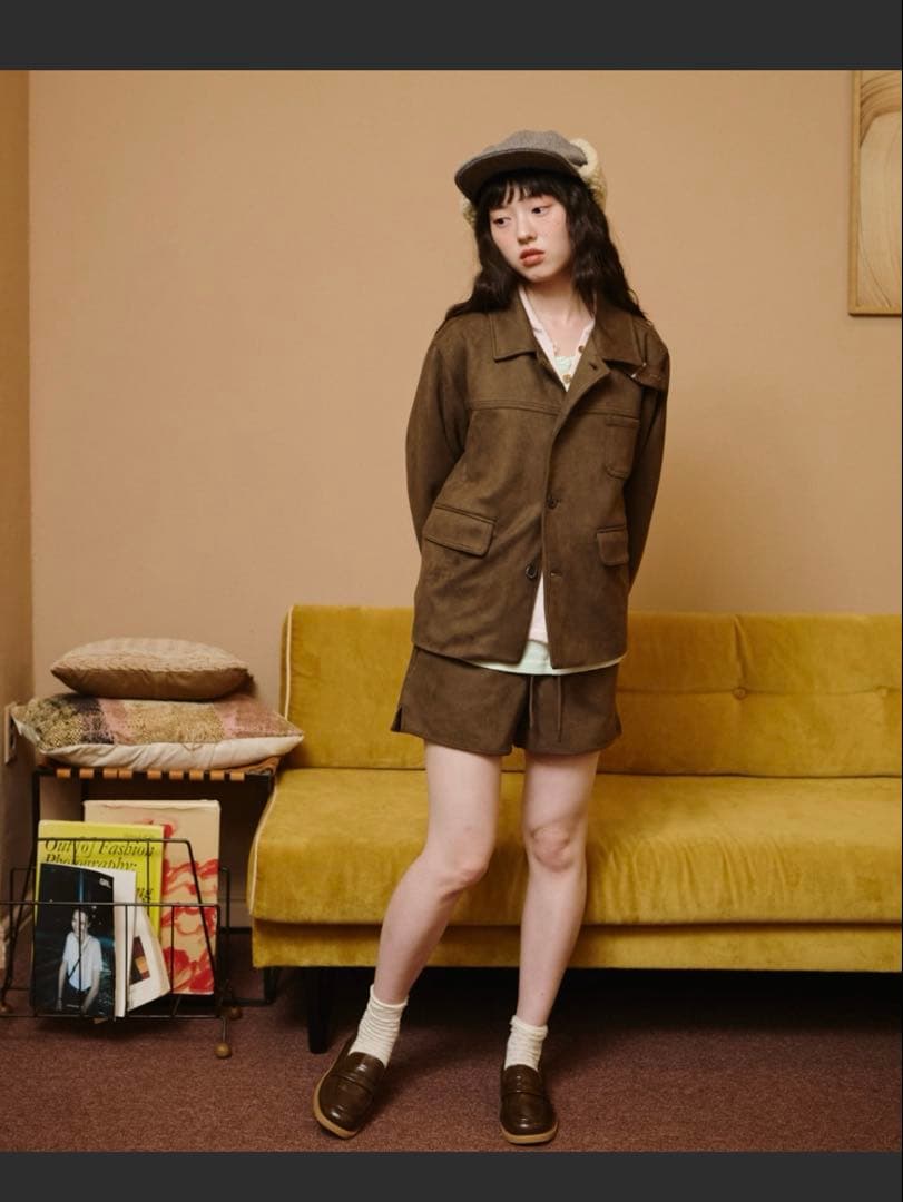 common gull products. 秋の残り香なスエードジャケ