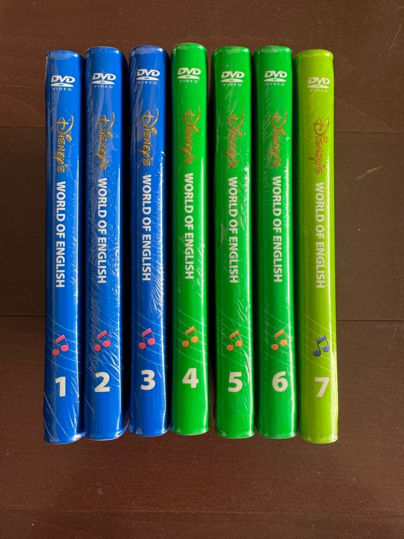 Disney's World of English DVD 1-7 セット