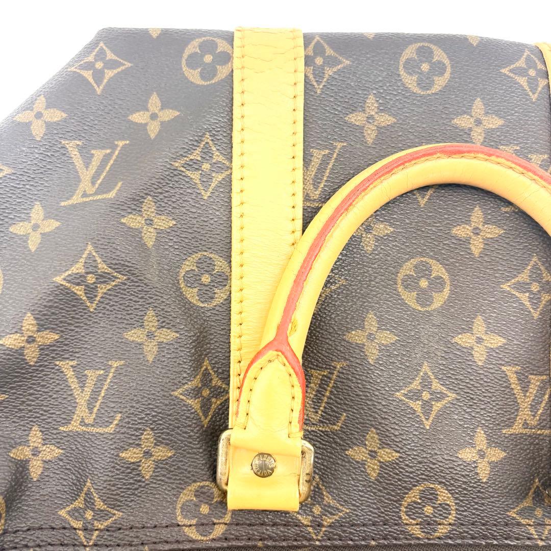 【美品】VUITTON　ボストンバック　キーポル45　南京錠　鍵付き　モノグラム