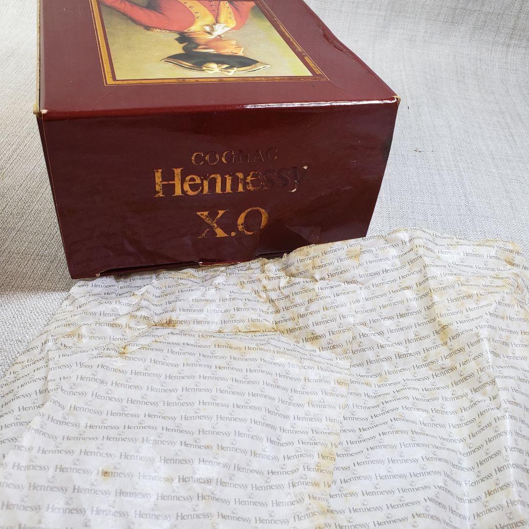 ①未開栓 COGNAC Hennessy X.O ブランデー 古酒 ヘネシー