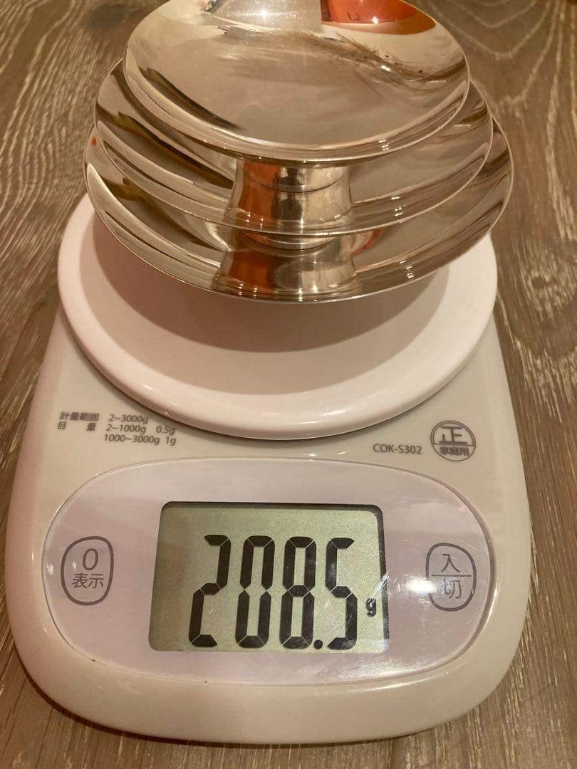 3点 純銀盃 純銀 銀盃 盃 シルバー 金属工芸 刻印　約208g