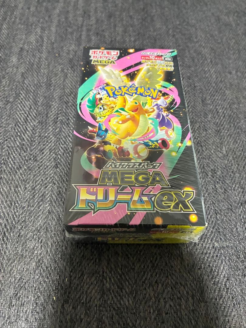 ポケモンカードゲーム　MEGAドリームex シュリンク付き