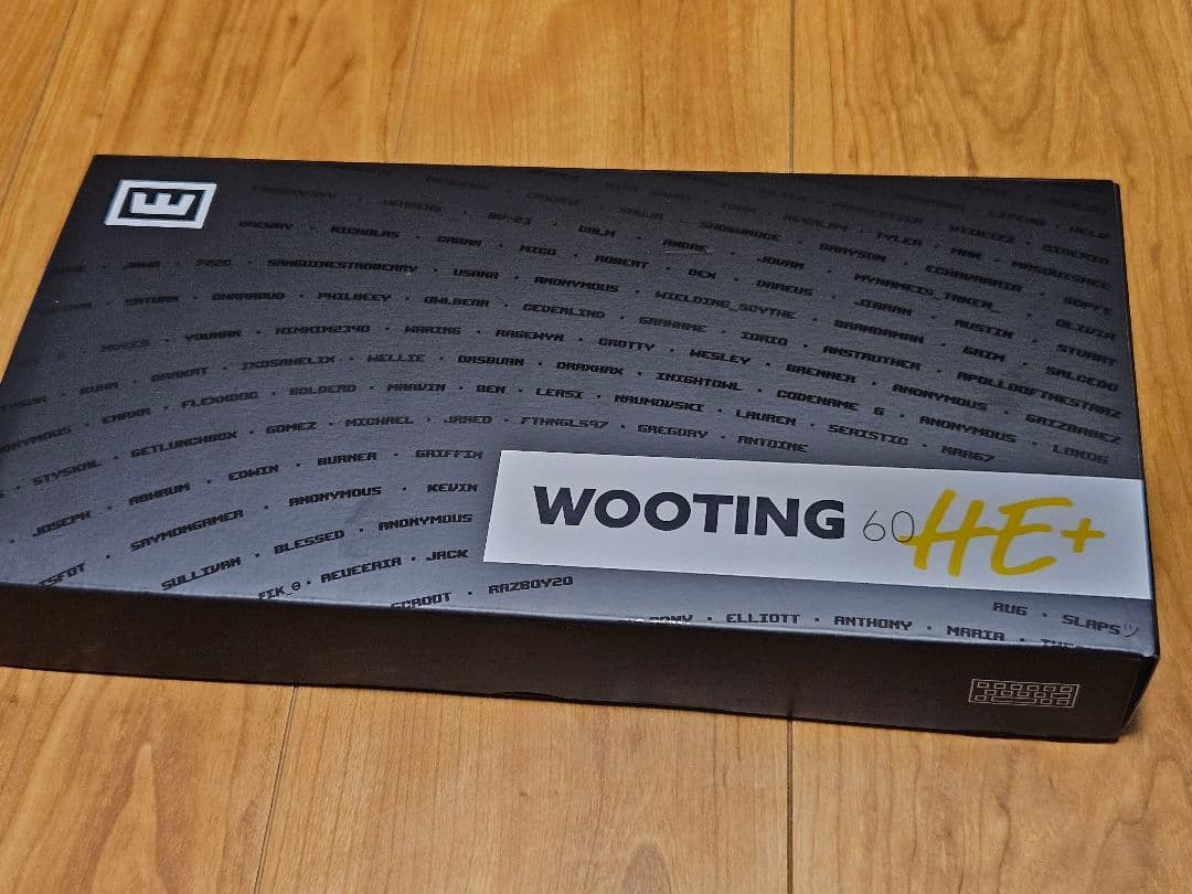 キーボード Wooting 60he+
