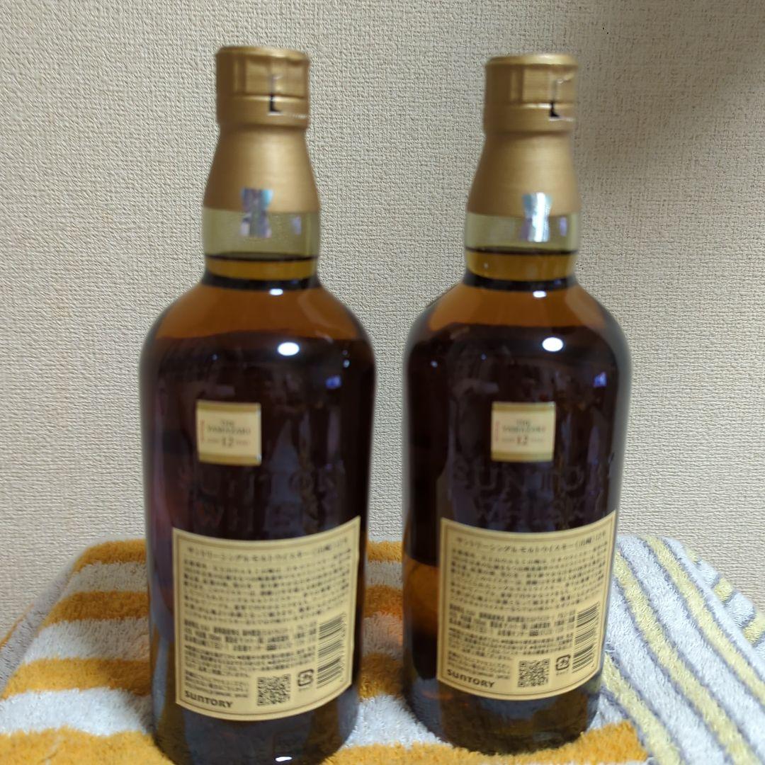 本日のみ山﨑12年700ml２本箱なし