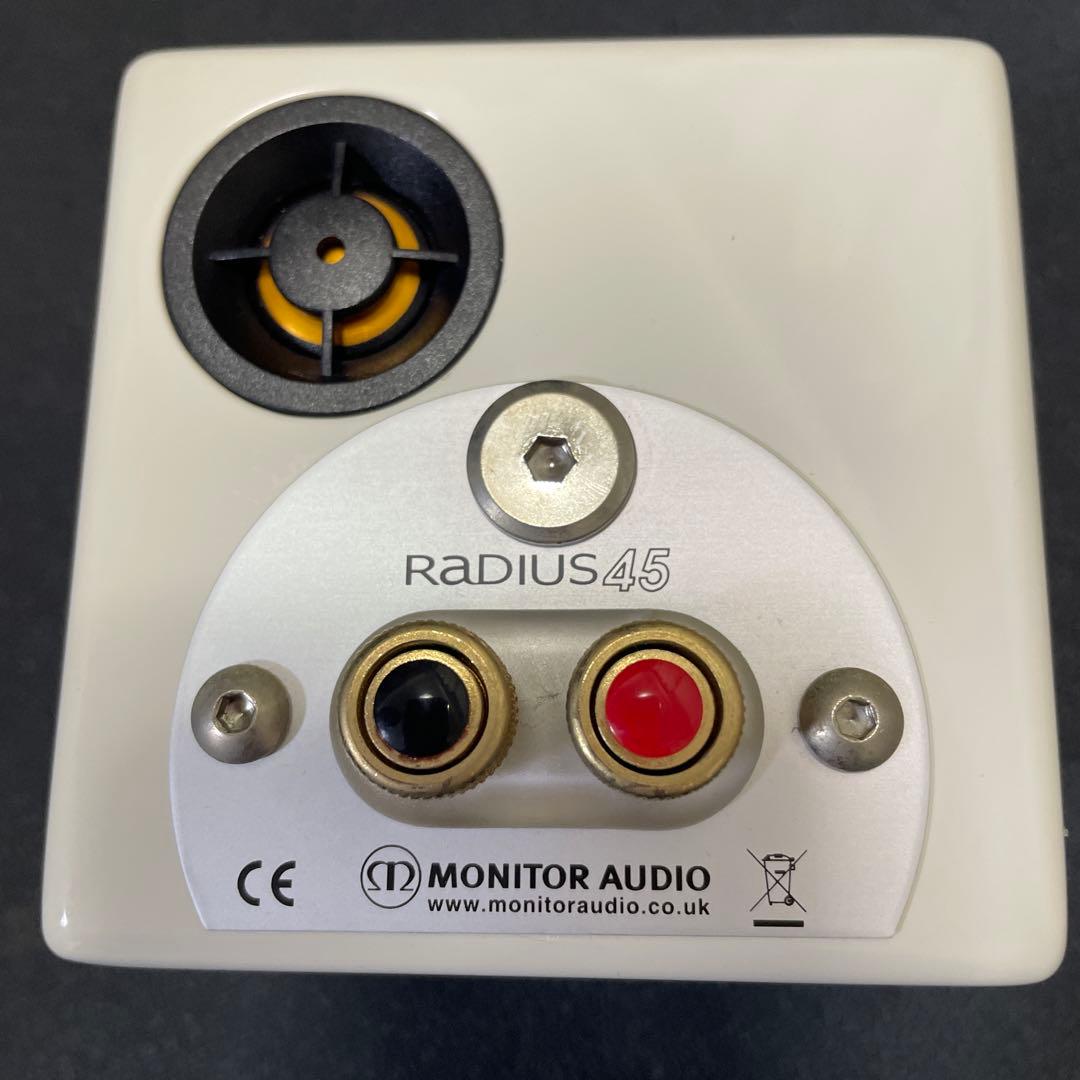 Monitor Audio Radius45 ホワイトスピーカー