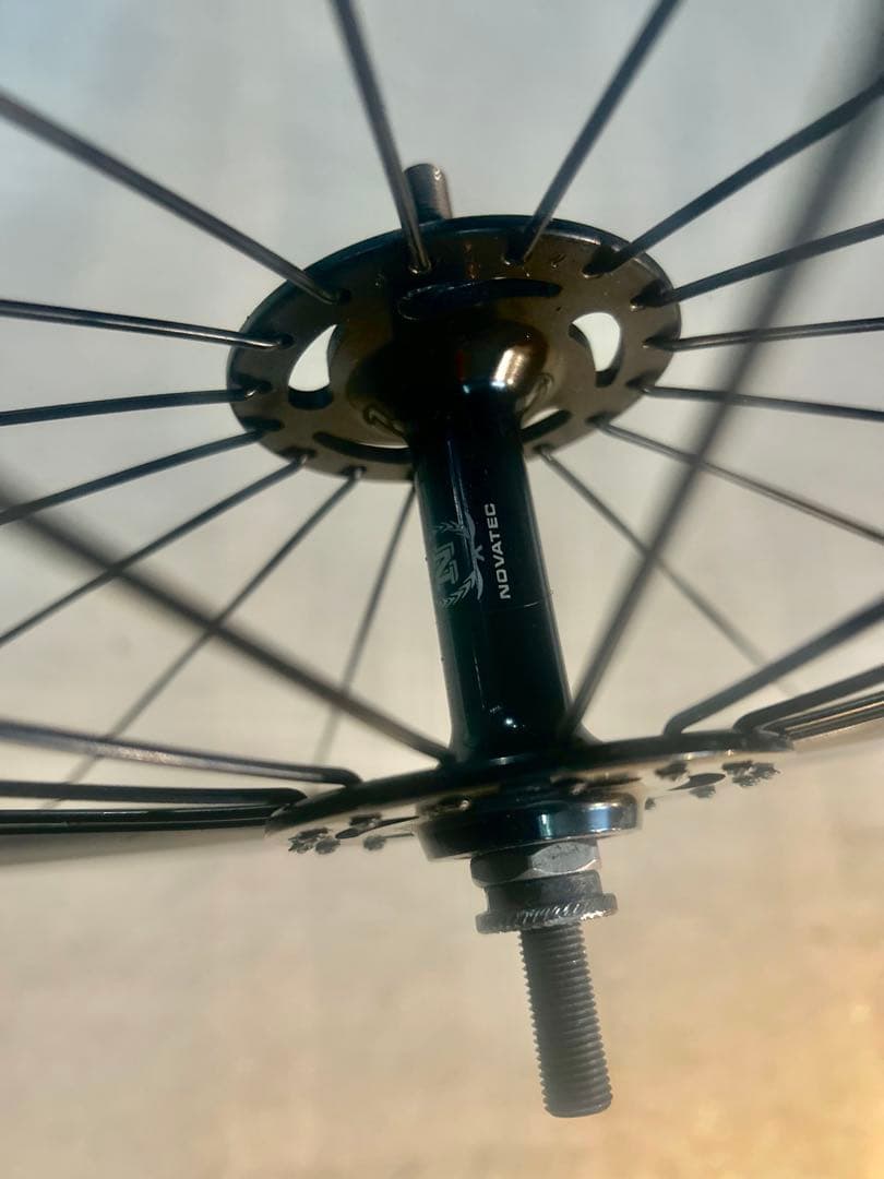 【初期Leader735純正ホイール前輪】重量1.14kg美品ピスト/フリー用