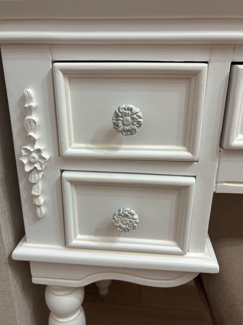 ロマンティックプリンセスアンティーク風ドレッサー/Soleil