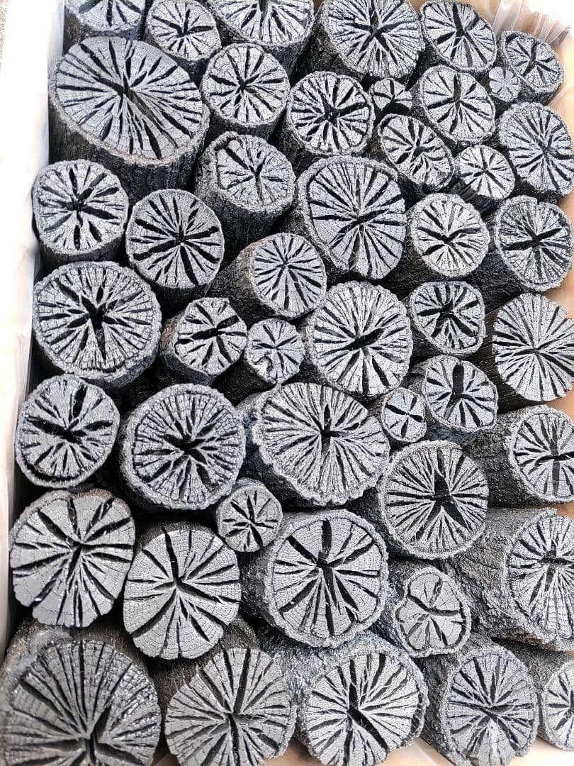 kei様連絡用【 伊予の切炭 】菊炭 黒炭