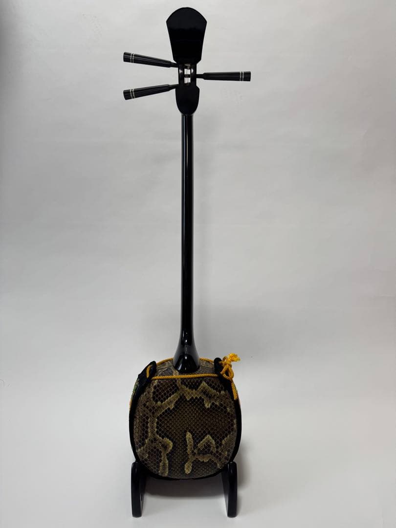 三線 蛇皮 ハードケース セット 与那城型 新栄堂