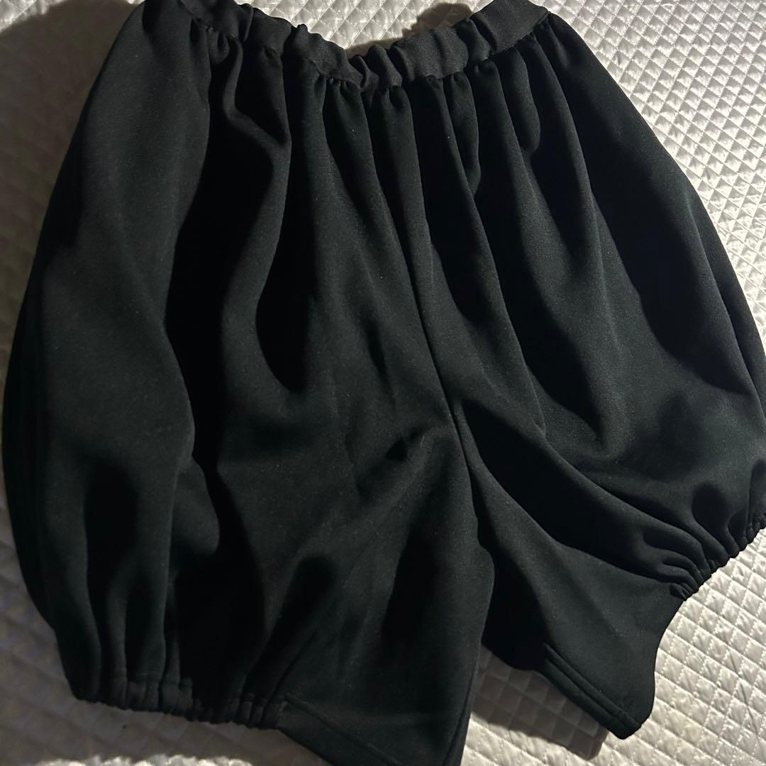 AD2011 かぼちゃパンツ バルーン 黒 archive ポリエステル