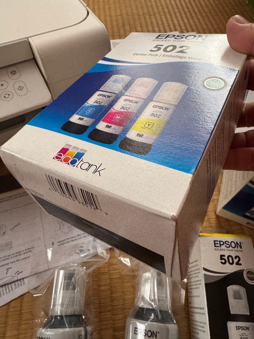 EPSON ET-2760 プリンター 本体 インク付き