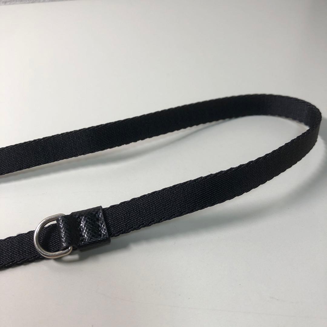 【最終値下】プラダ ナイロン ブラック AirPods キャリーストラップ