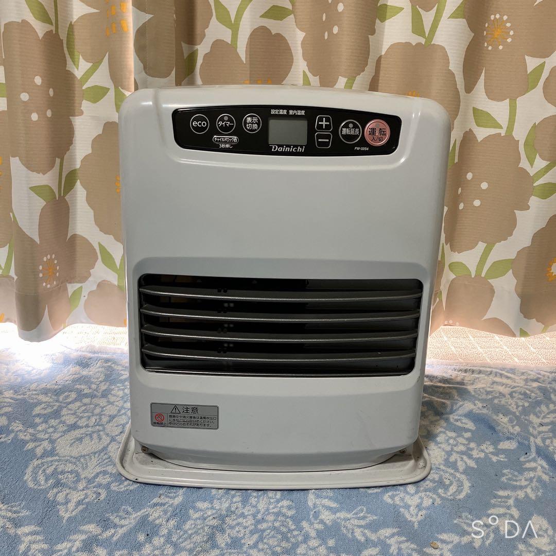 2023年製 Dainich 石油ファンヒーター ムーンホワイト FW-32S4
