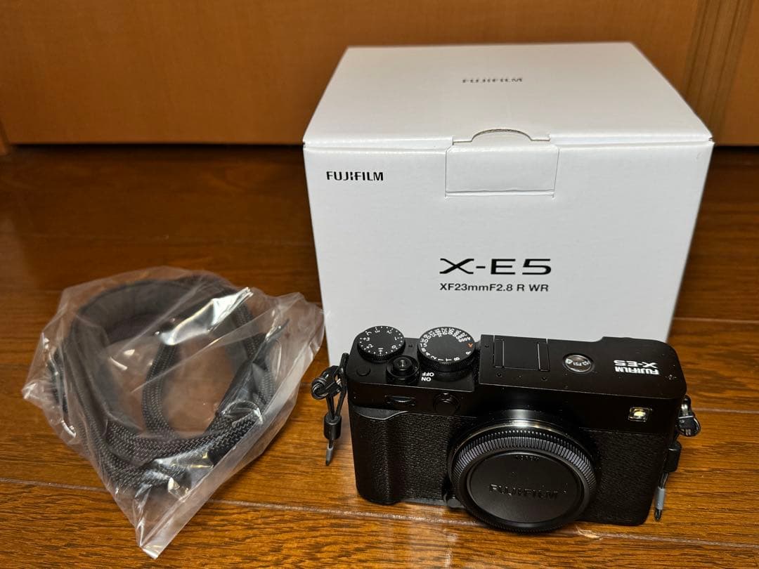 Fujifilm X-E5 ミラーレス一眼カメラ ボディブラック