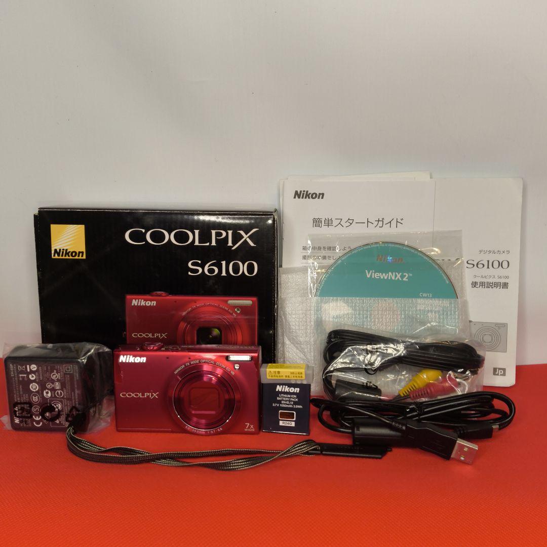 【動作確認済】Nikon ニコン COOLPIX S6100 タッチパネル