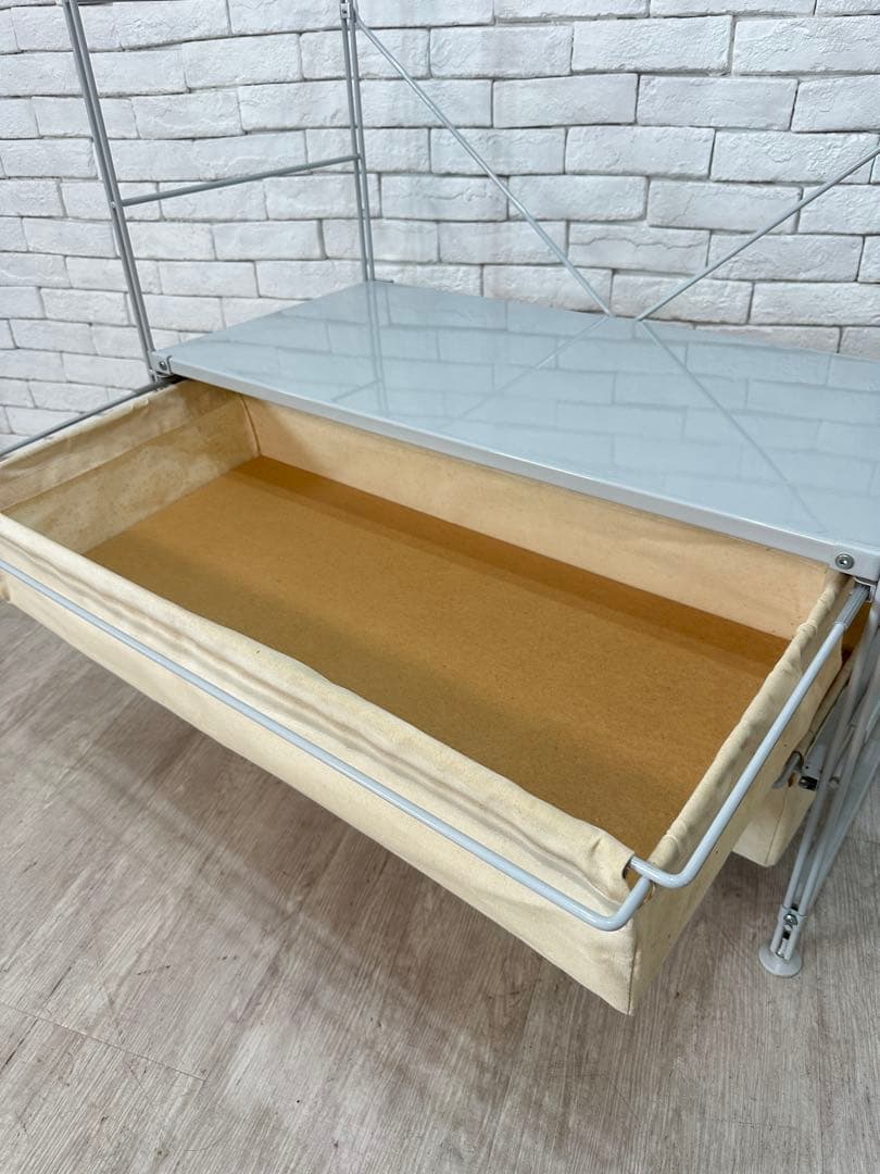 【東京都内23区配送無料】無印良品　ワードローブ　衣装　ハンガー　シェルフ　棚