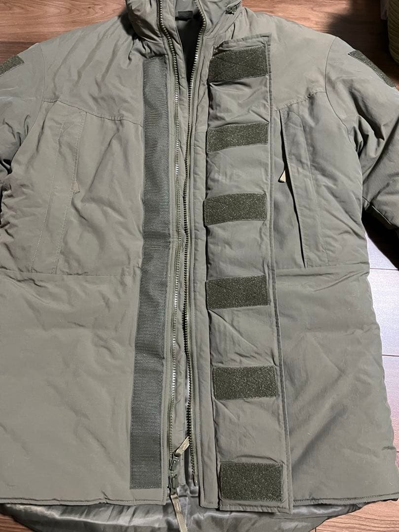 【HOUSTON】 ヒューストン　モンスターパーカー　オリーブ