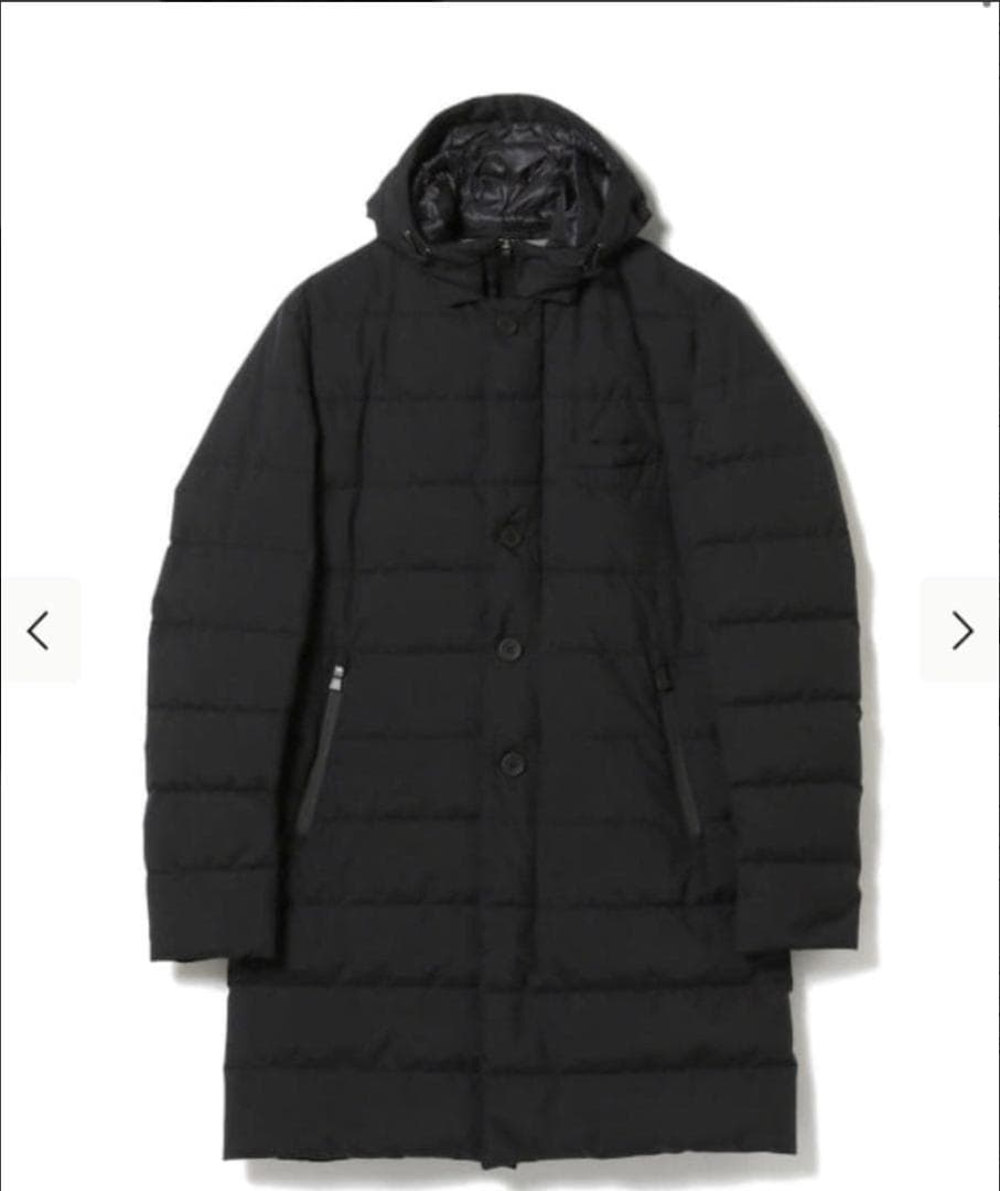 HERNO ヘルノ LAMINAR フーデッドダウンチェスターコート 48