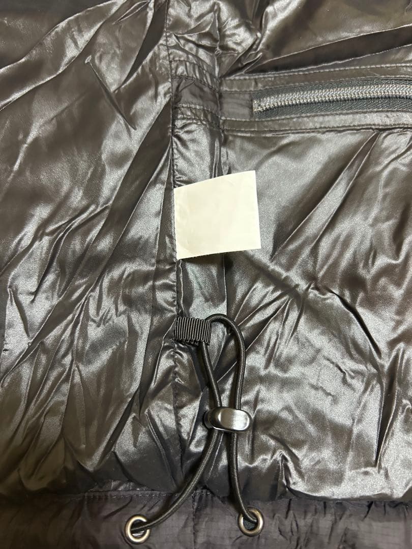 ジャケット・アウター BAL REMOVABLE SLEEVE DOWN JACKET BLACK