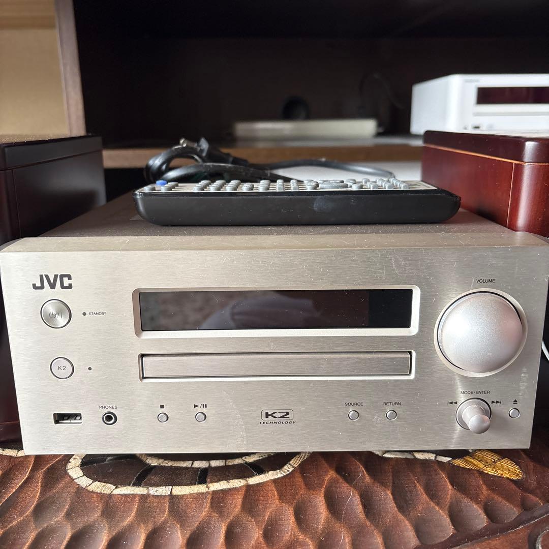 JVC ミニコンポ ウッドコーン