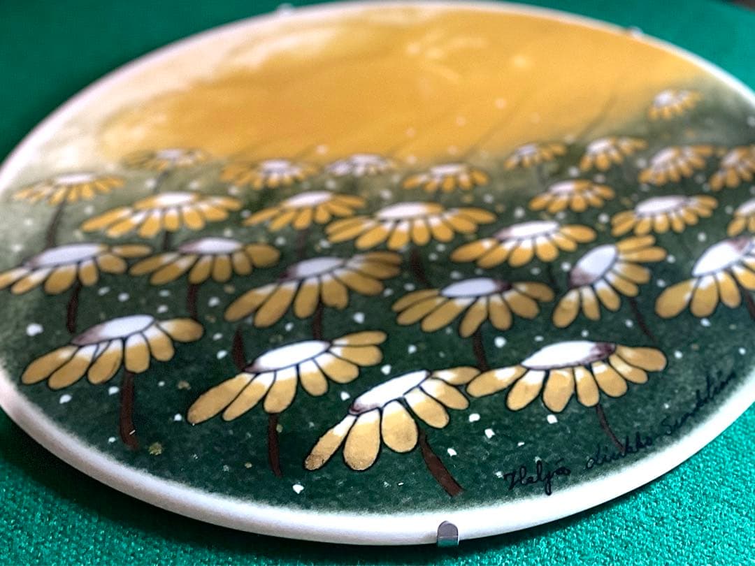 ヘルヤリウッコ 陶板「早朝」ヘルヤ　リウッコ　アラビア　ARABIA 壁掛け