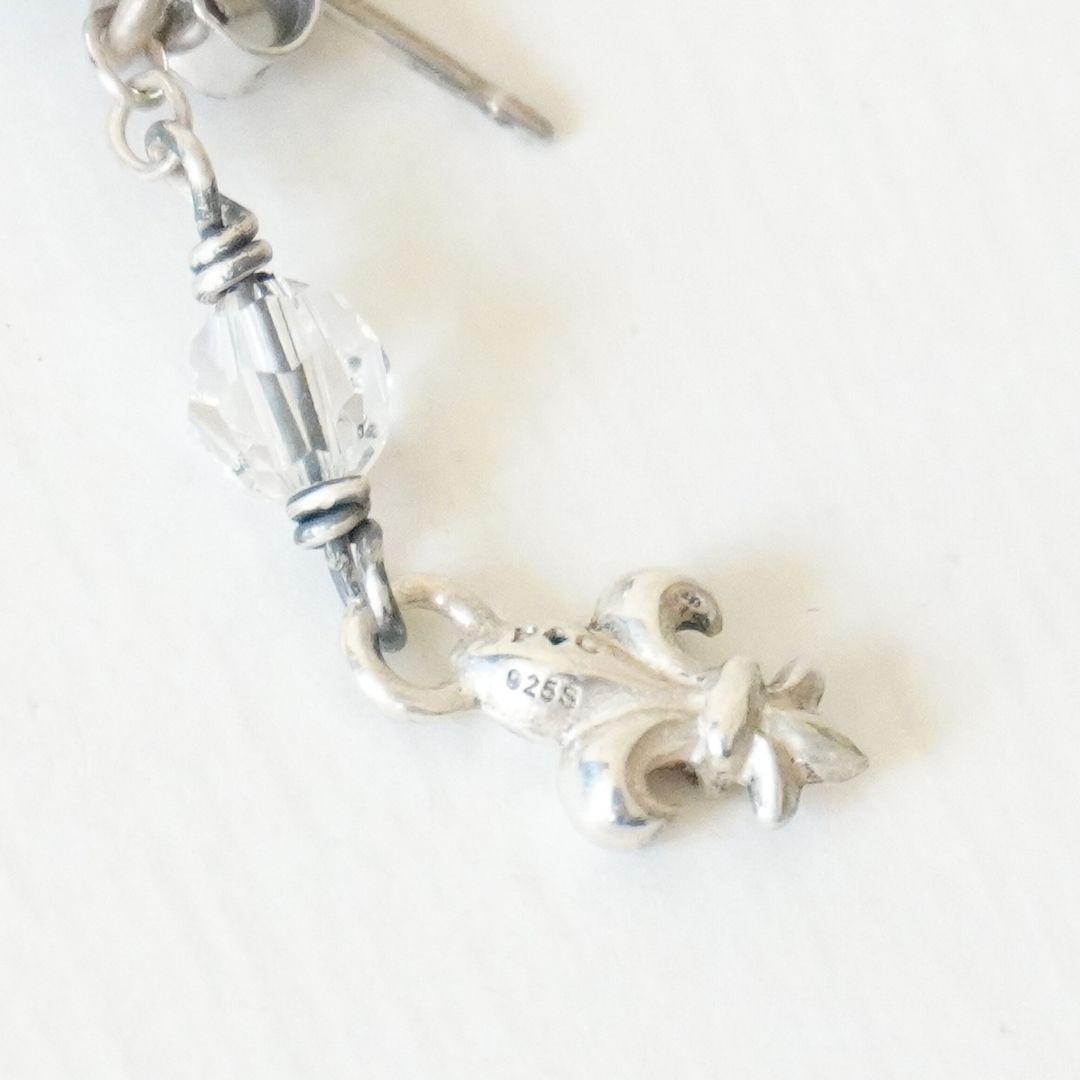 パトリックコックス 百合の紋章 ピアス 2way