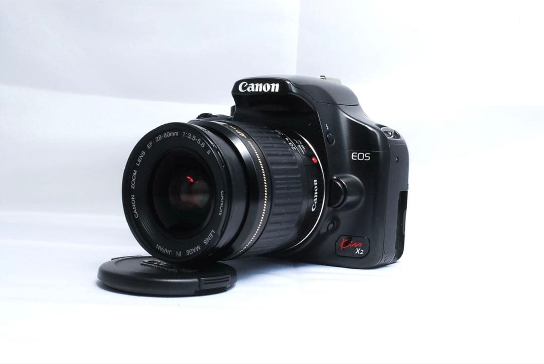 初心者向け❤️Canon kiss X2 シングルレンズセットEF 28-80mm