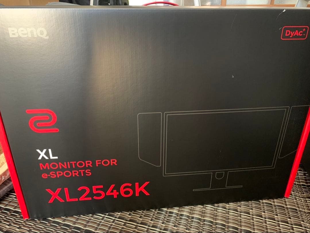 BENQ XL2546K 240hzモニター