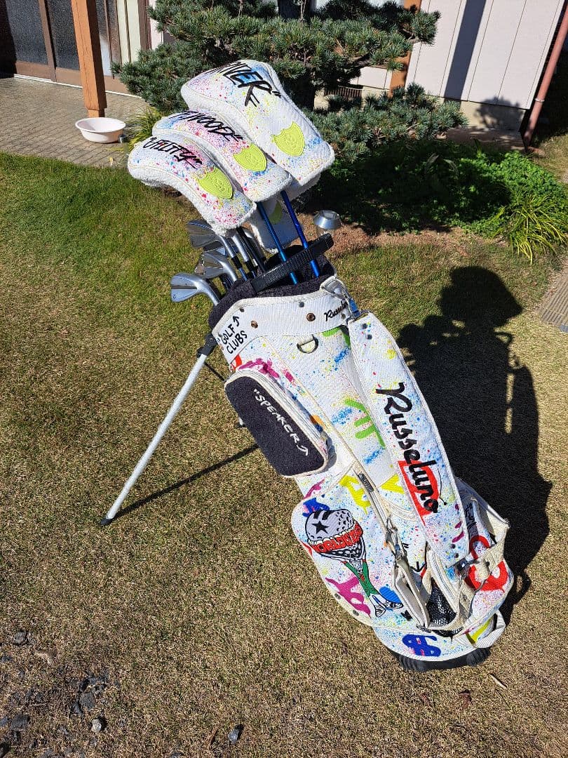 R*様 Russelluna キャディバッグ ヘッドカバーセット