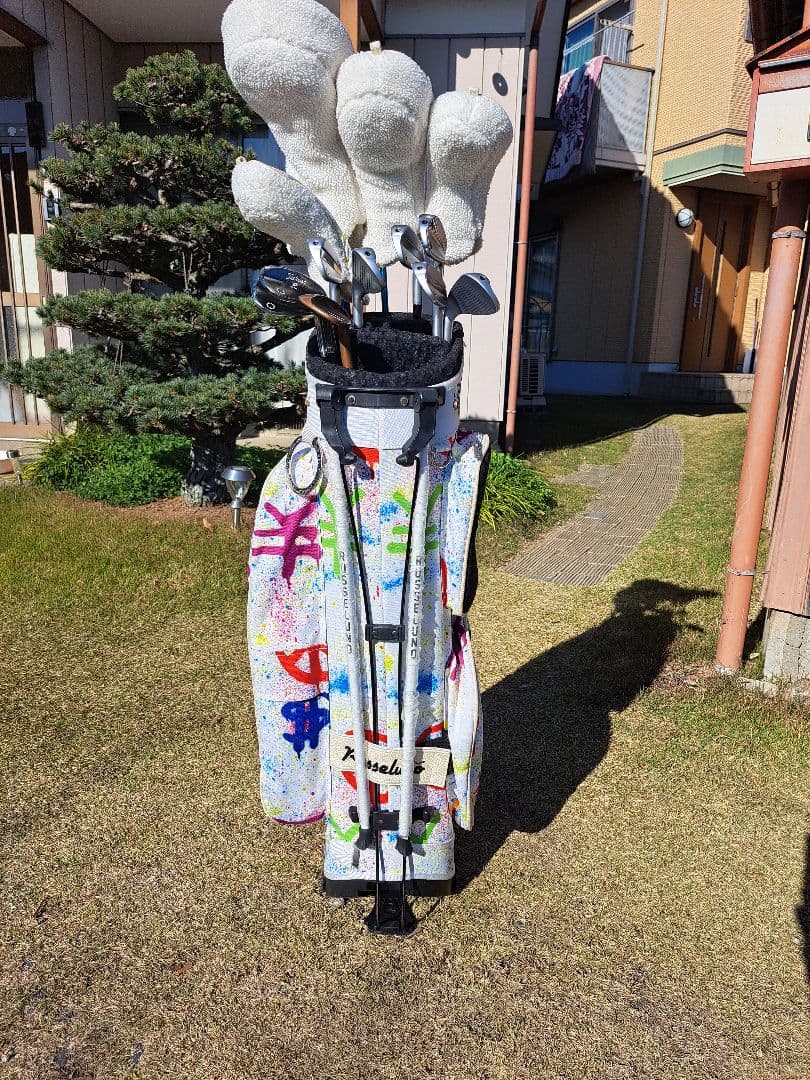 R*様 Russelluna キャディバッグ ヘッドカバーセット