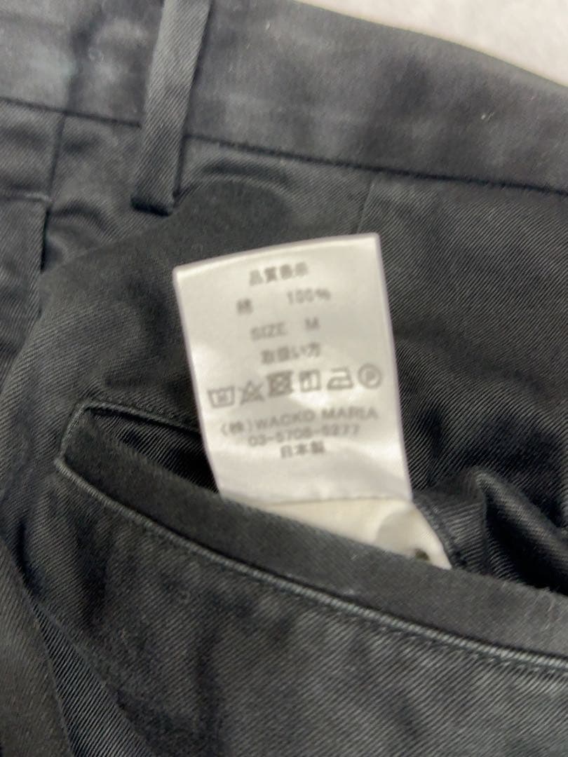 パンツ wackomaria DOUBLE PLEATED CHINO M